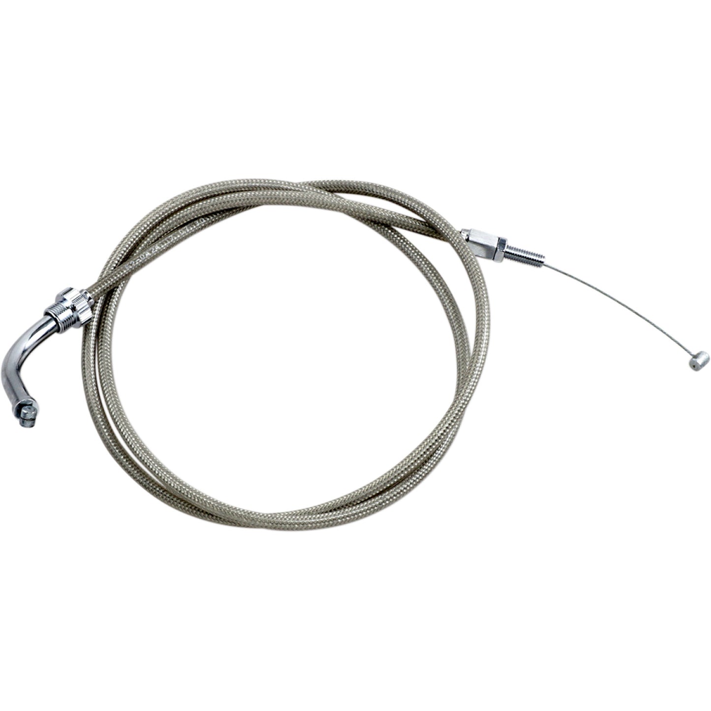 MOTION PRO Throttle Cable - Push - Honda - Stainless Steel 62-0424 by Motion Pro
