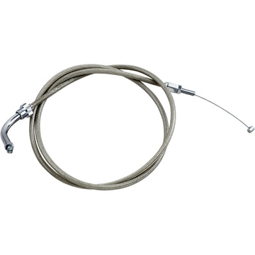 MOTION PRO Throttle Cable - Push - Honda - Stainless Steel 62-0424 by Motion Pro