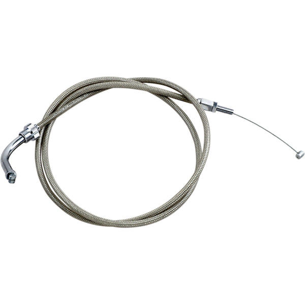 MOTION PRO Throttle Cable - Push - Honda - Stainless Steel 62-0424 by Motion Pro