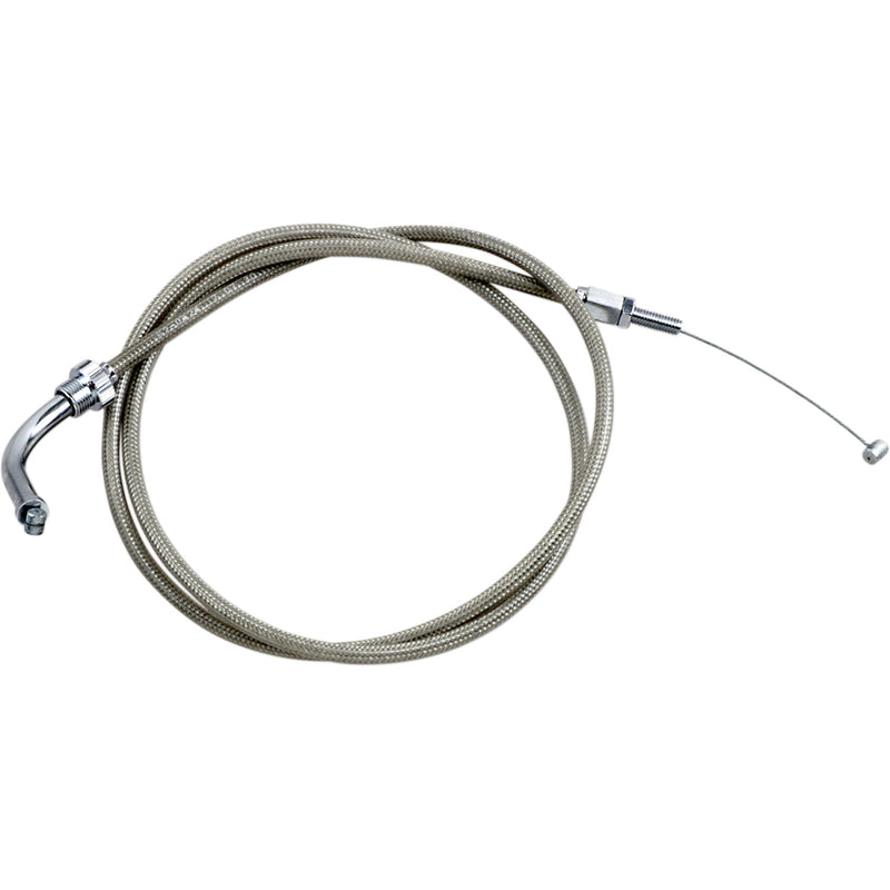 MOTION PRO Throttle Cable - Push - Honda - Stainless Steel 62-0424 by Motion Pro