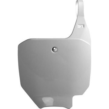 POLISPORT Number Plate - OEM White - CR85R | CRF150R 8663200001 by Polisport