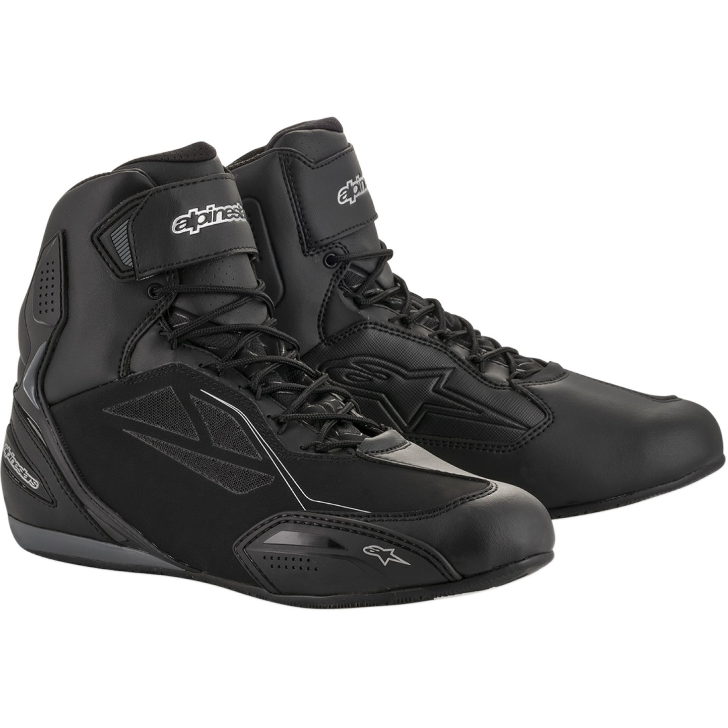 ALPINESTARS Faster-3 Drystar? Shoes - Black/Silver - US 5 2540919-119-5