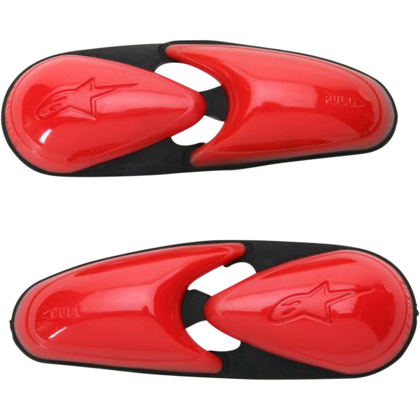 ALPINESTARS Flexible Toe Sliders - Red 25SLITECH-RD