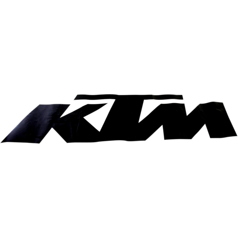 FACTORY EFFEX Die-Cut Decal - 3' - KTM Black 19-94556