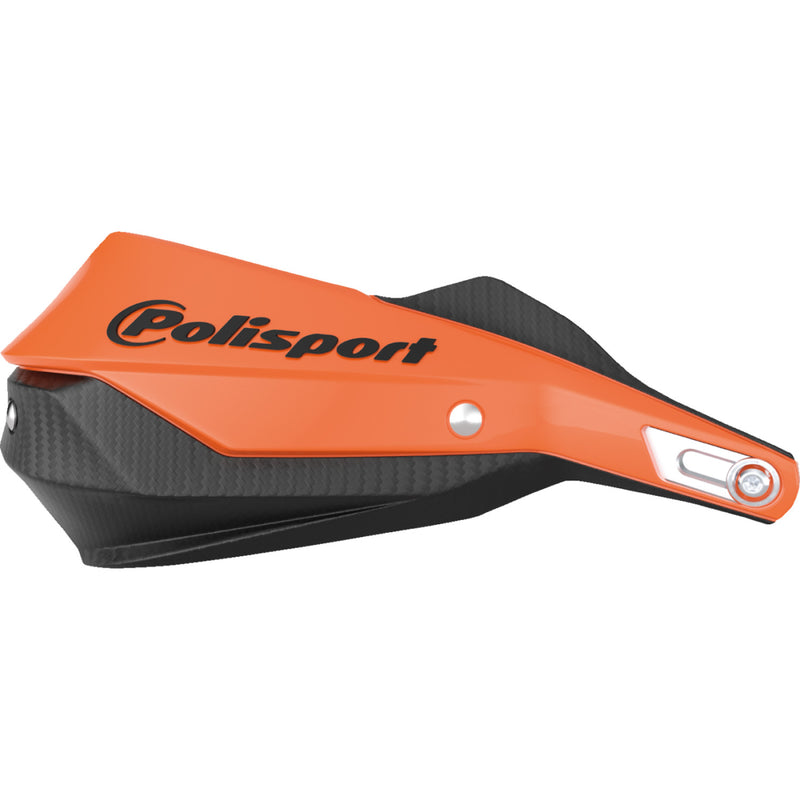 POLISPORT Handguards - Trail Blazer - Orange/Black 8308800004 by Polisport