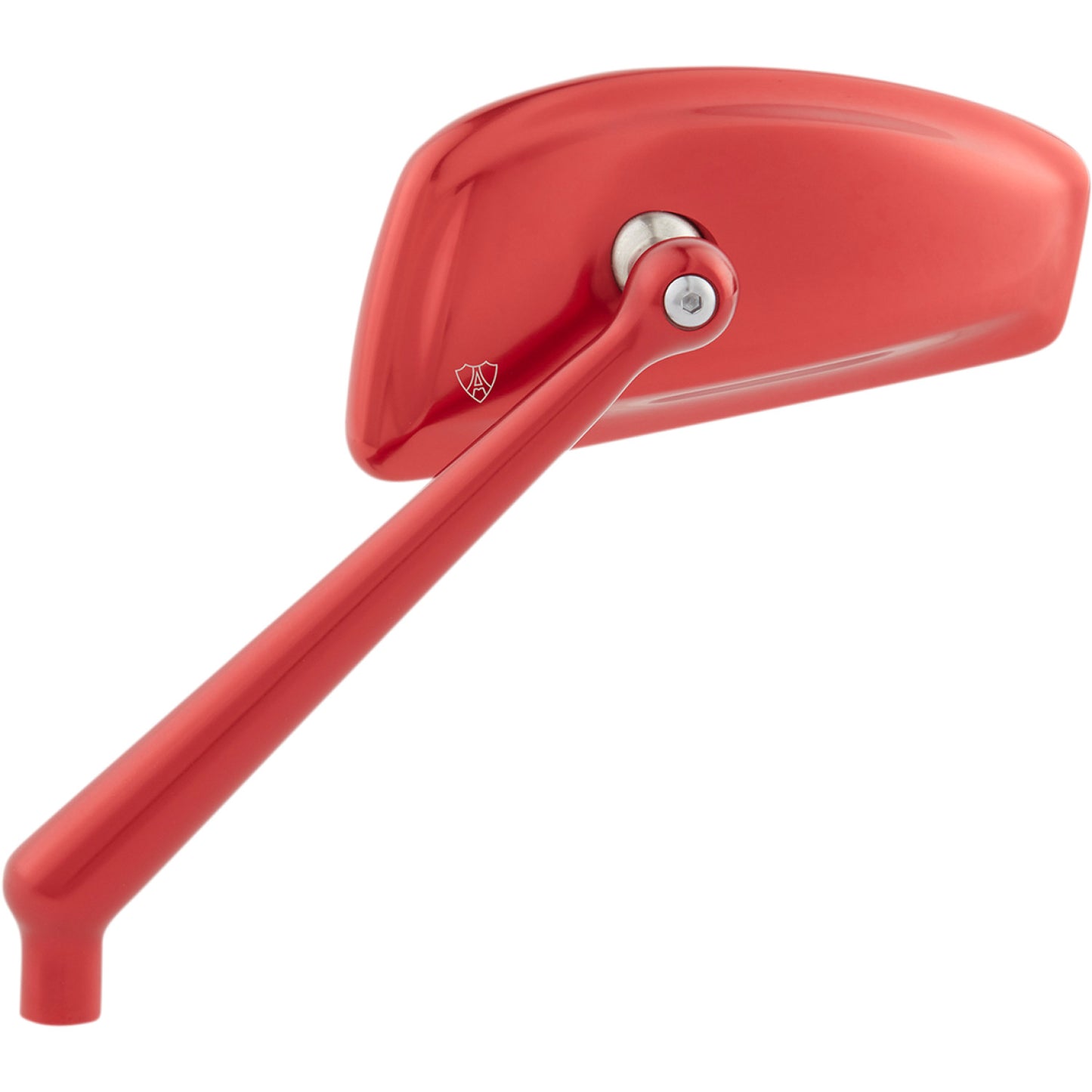 Arlen Ness Mirror - Tearchop - Side View - Teardrop - Red - Left 510-014