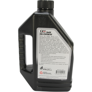 Maxima SXS Synthetic Engine Oil 5W-50 1L by southern