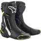 ALPINESTARS SMX+ Boots - Black/White/Yellow Fluorescent - US 5 / EU 38 2221019-125-38