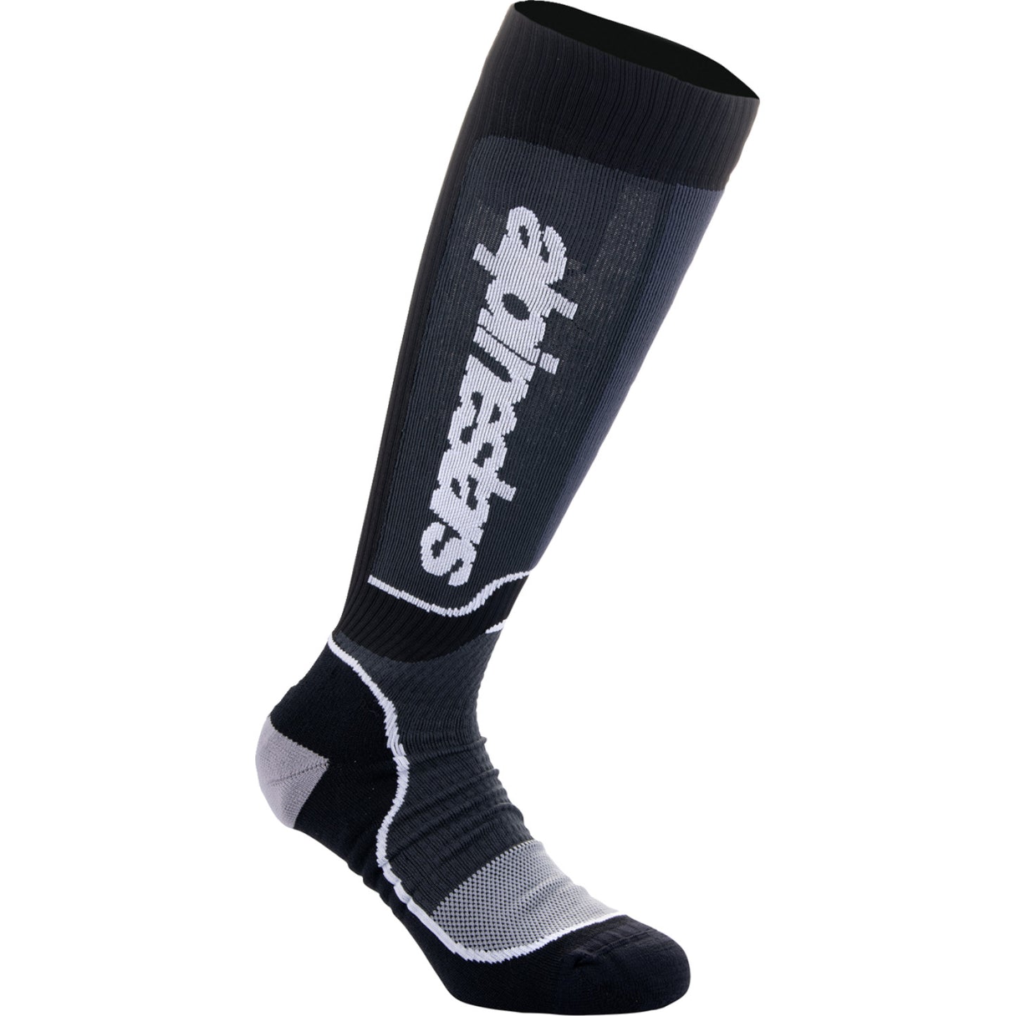 ALPINESTARS MX Plus Socks - Black/White - Medium 4702324-12-M