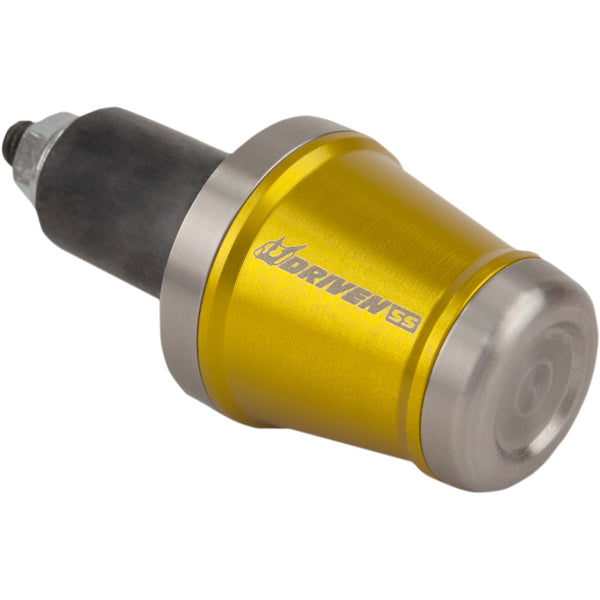 Driven Racing Stainless Steel Handlebar End Weight - Gold DBEW-SS-GD