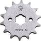 JT SPROCKETS Counter Shaft Sprocket - 14-Tooth JTF274.14 by JT Countershaft Sprockets   Steel