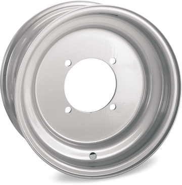 AMS Steel Wheel - Front - Chrome - 10x5 - 4/110 - 3+2 0513-697