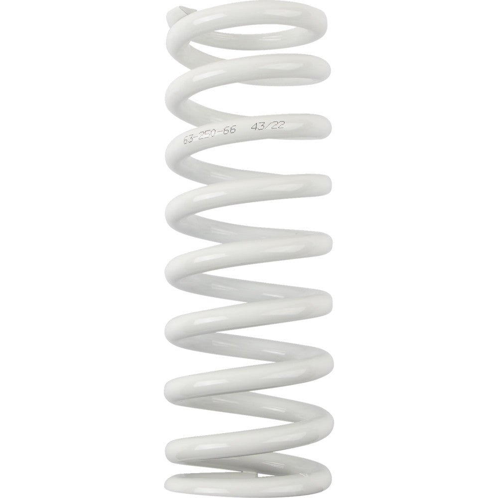 MOOSE OFFROAD Shock Spring - 63 mm OD - 66 n/mm - White 1312-1039
