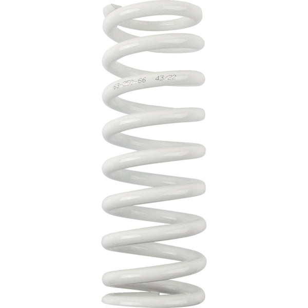 Moose Offroad Shock Spring - 63 mm OD - 66 n/mm - White 1312-1039