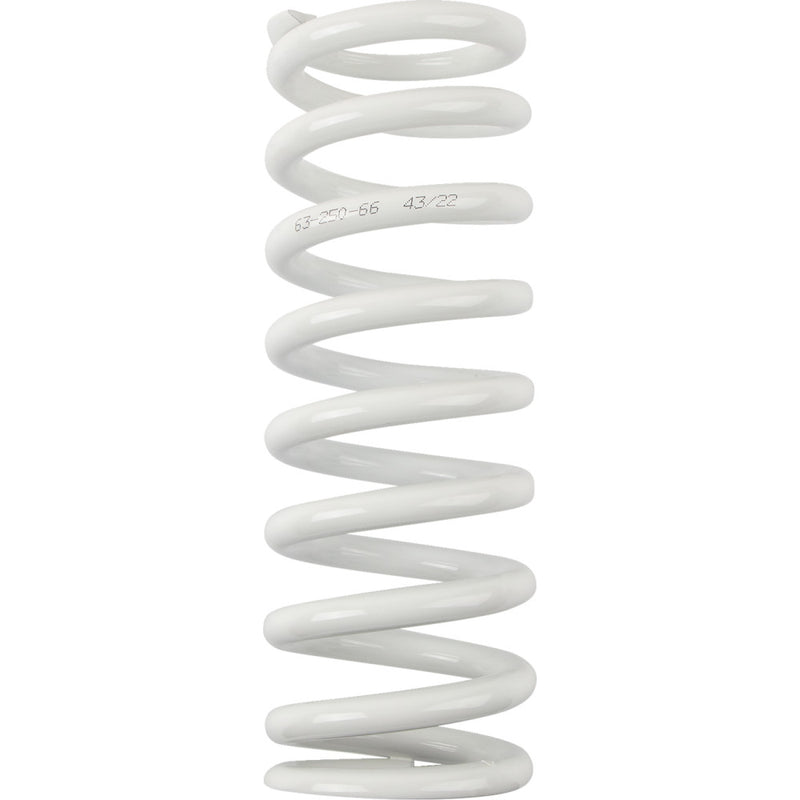MOOSE OFFROAD Shock Spring - 63 mm OD - 66 n/mm - White 1312-1039
