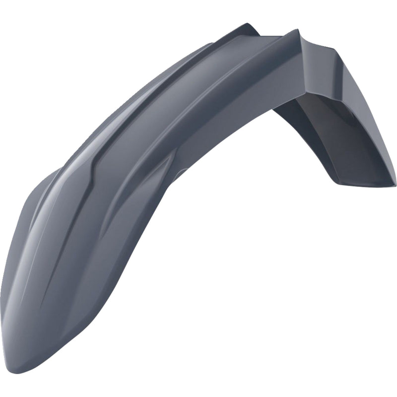 POLISPORT Fender - Front - Gray - YZ 250F/450F 8574800012 by Polisport