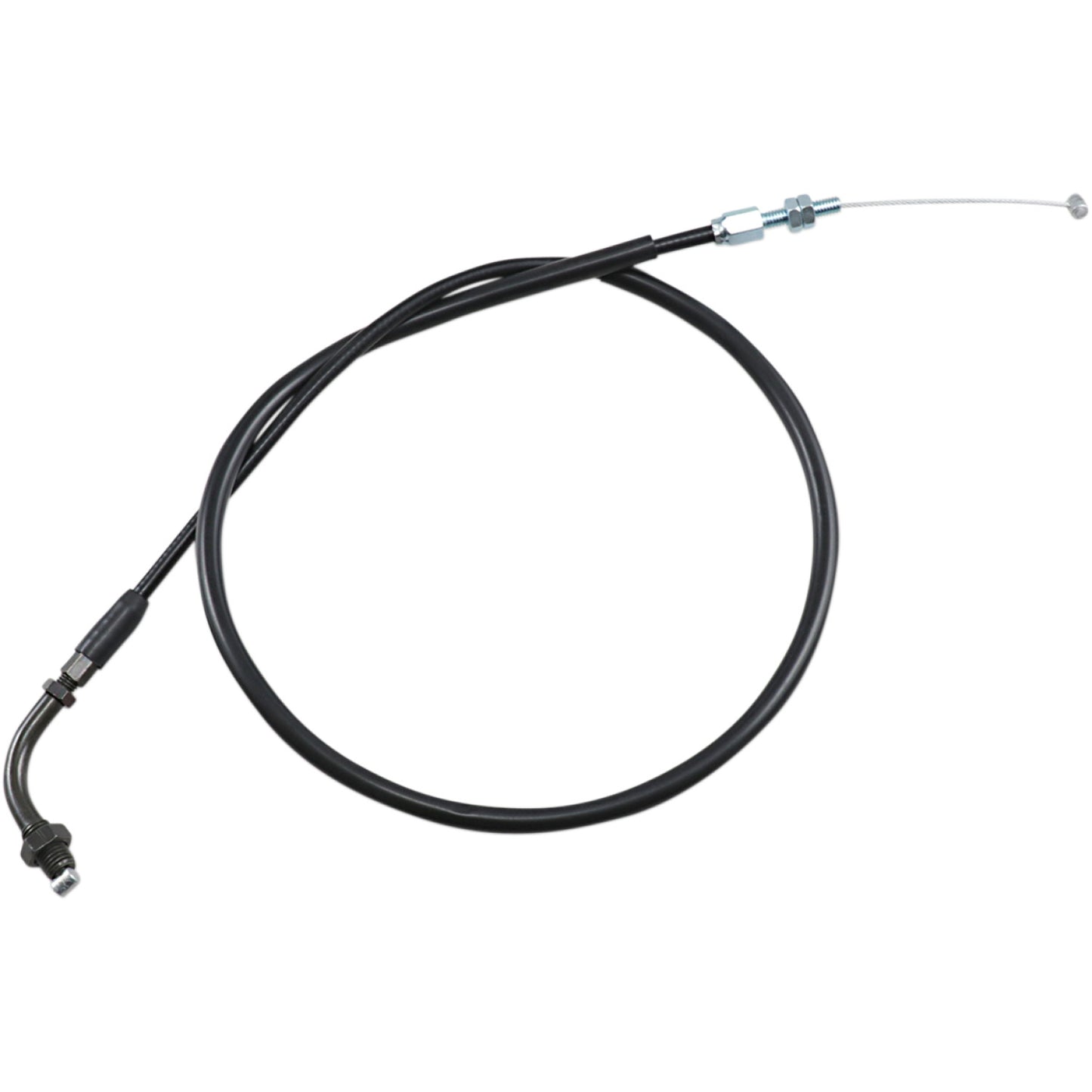 Motion Pro Black Vinyl Throttle Cable - Pull - Universal 01-0233