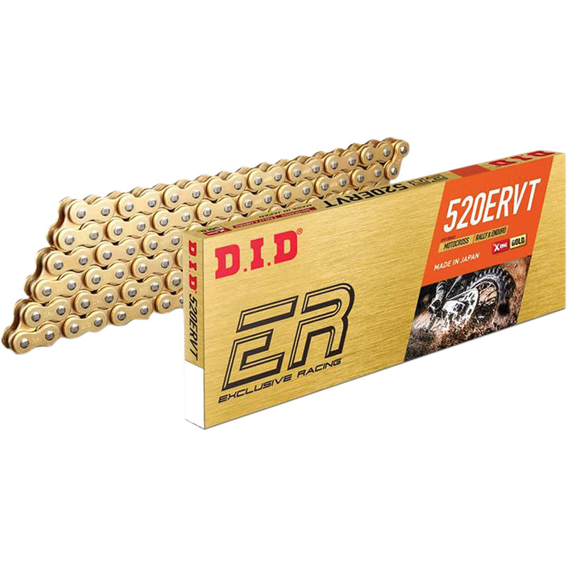 DID 520 ERVT - Drive Chain - 120 Links M520ERVT120FB | Drive Chain   O'ring Types