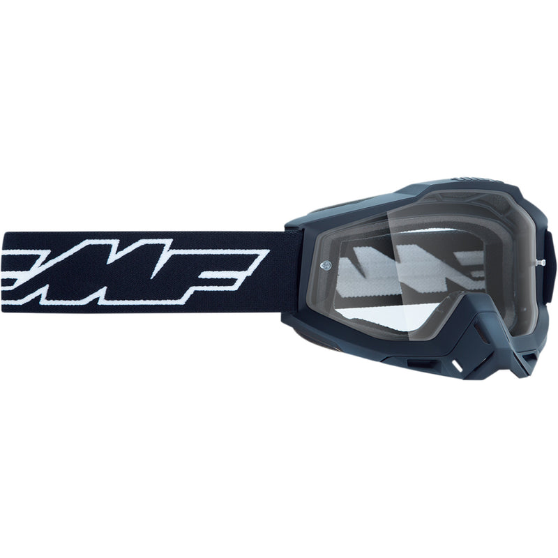 FMF PowerBomb Goggles - Rocket - Black - Clear F-50036-00001
