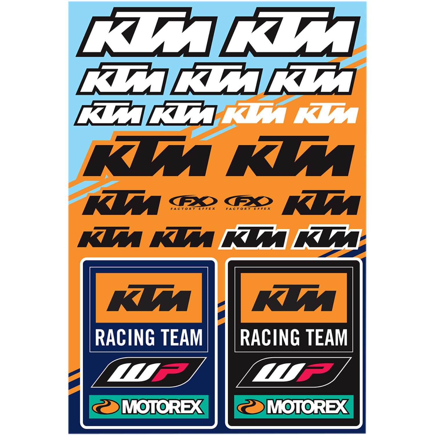 FACTORY EFFEX Decal Kit - KTM Racing 22-68532