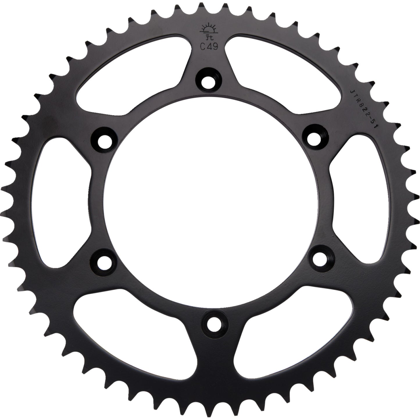 JT SPROCKETS Rear Sprocket - 51 Tooth - Husqvarna/Gas Gas JTR822.51 by JT Rear Sprockets   Steel Type