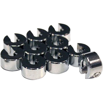 No-Mar Spoke Weights Chrome .25oz by Parts Unlimited