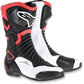 ALPINESTARS SMX-6 v2 Vented Boots - Black/White/Red Fluorescent - US 3.5 / EU 36 2223017-1320-36