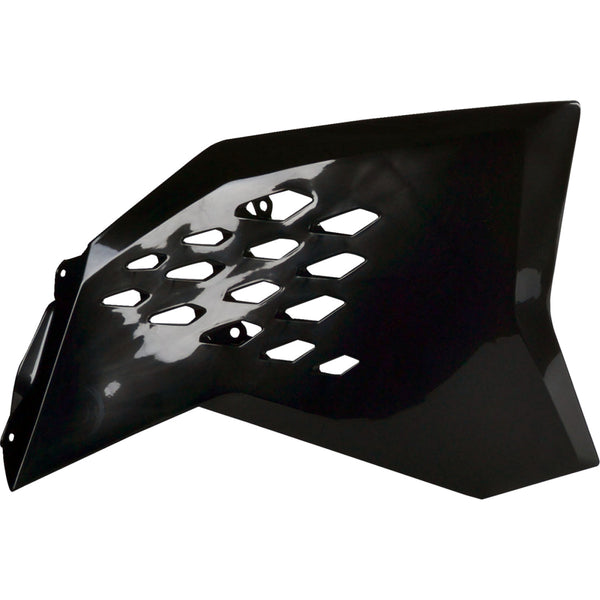 Polisport Radiator Cover - Black - KTM 8428200001