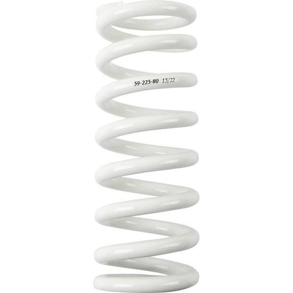MOOSE OFFROAD Shock Spring - 59 mm OD - 80 n/mm - White 1312-1024