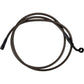 Barnett Brake Line - Upper - Carbon Coat w/ Black Fittings - +8" 254-30-51134-8 | Brake Lines Hoses Stainless Steel