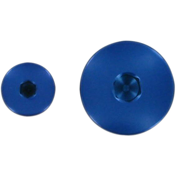 Works Connection Engine Timing Plug - Blue - Honda 24-503