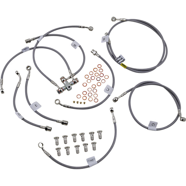 Galfer Brake Line - Stainless Steel FK003D420-9