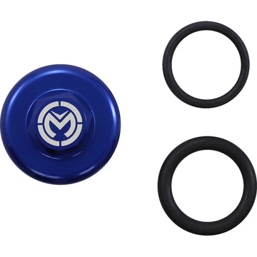 Moose Racing Oil Cap - Blue - Yamaha T14-6302L