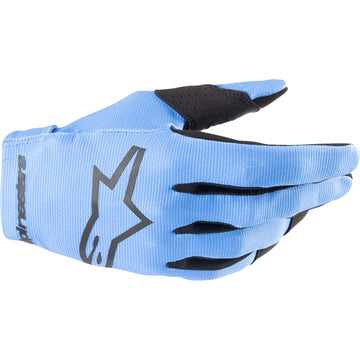 ALPINESTARS Youth Radar Gloves - Light Blue/Black - XS 3541824-7056-XS