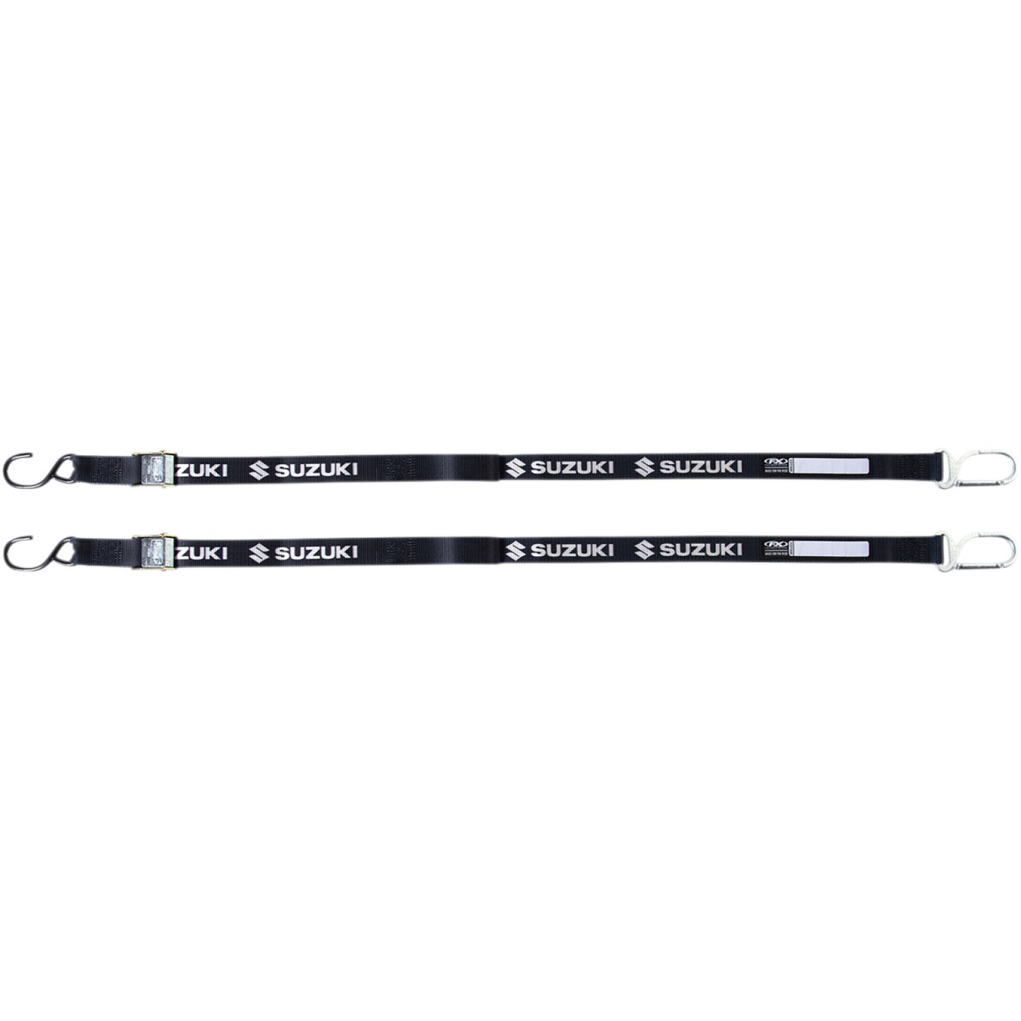 FACTORY EFFEX Tie-Downs - Black - Suzuki 22-45482