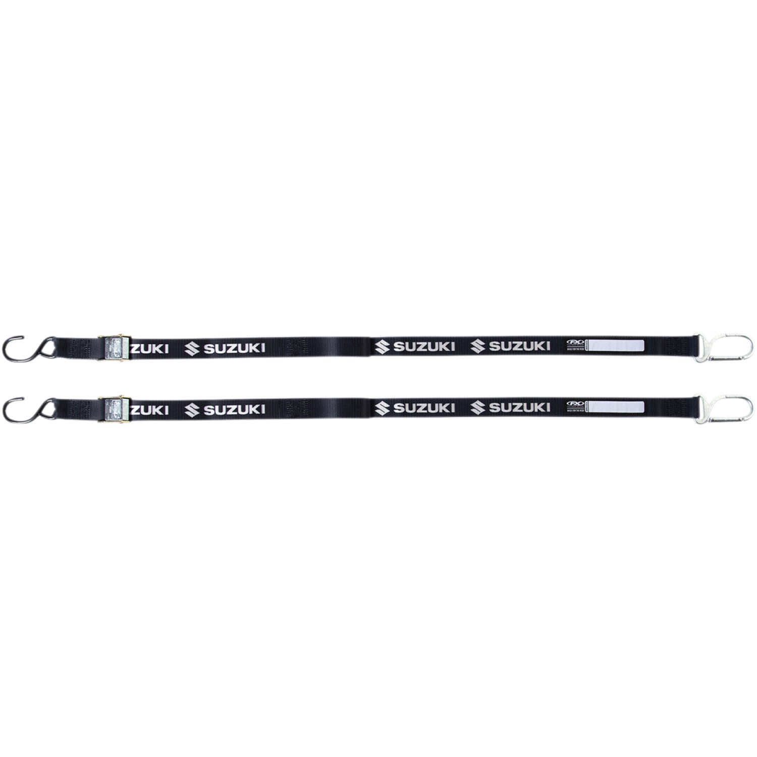 FACTORY EFFEX Tie-Downs - Black - Suzuki 22-45482