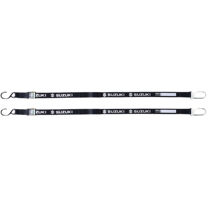 FACTORY EFFEX Tie-Downs - Black - Suzuki 22-45482
