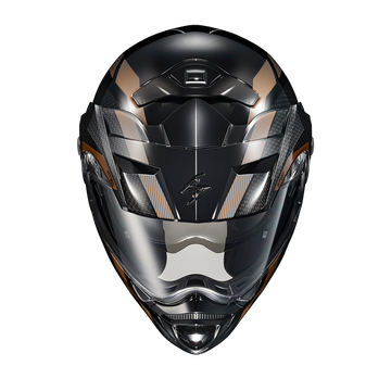 Scorpion Exo At-960 Helmet Black / Hi-Viz Large