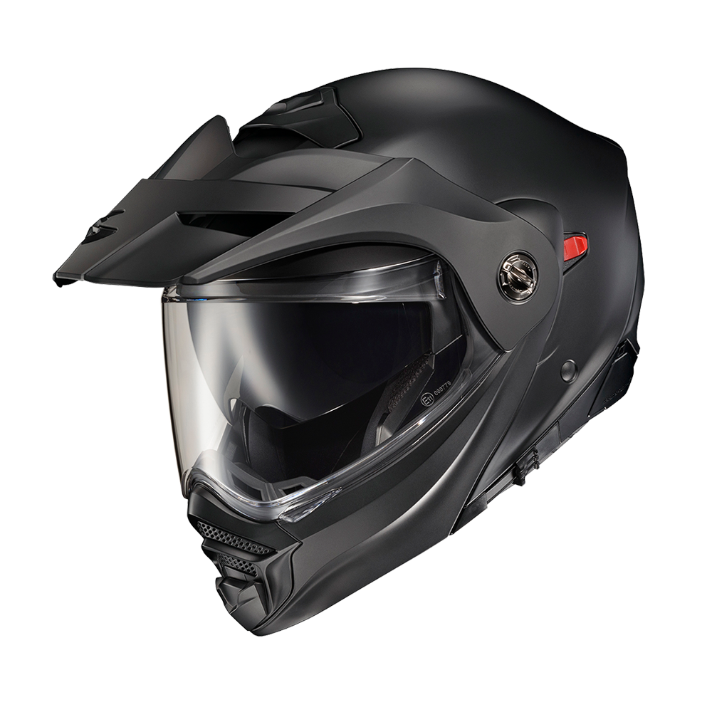 Scorpion Exo At-960 Exo-Com Modular Helmet Matte Black 2X-Large