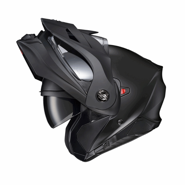 Scorpion Exo At-960 Exo-Com Modular Helmet Matte Black 2X-Large
