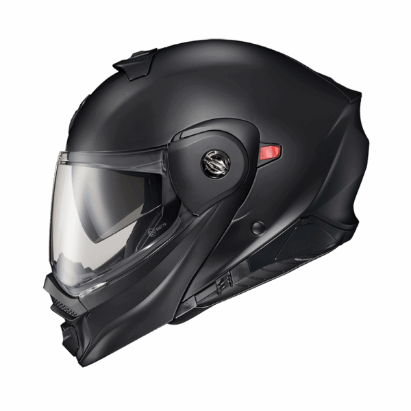 Scorpion Exo At-960 Exo-Com Modular Helmet Matte Black 2X-Large