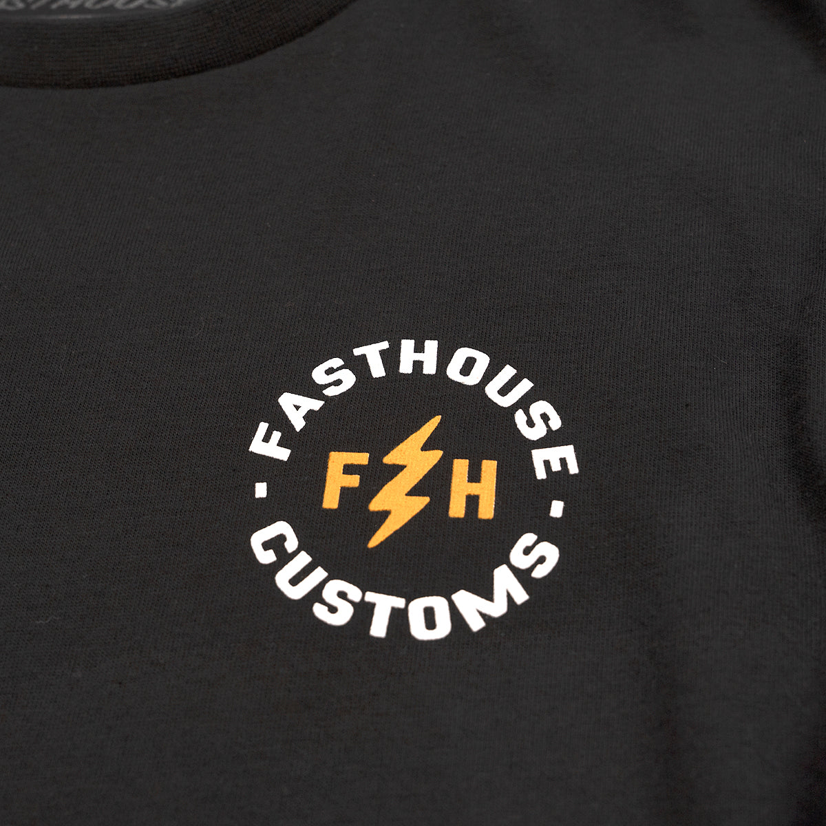 Fasthouse Easy Rider LS Tee, Black - 2X