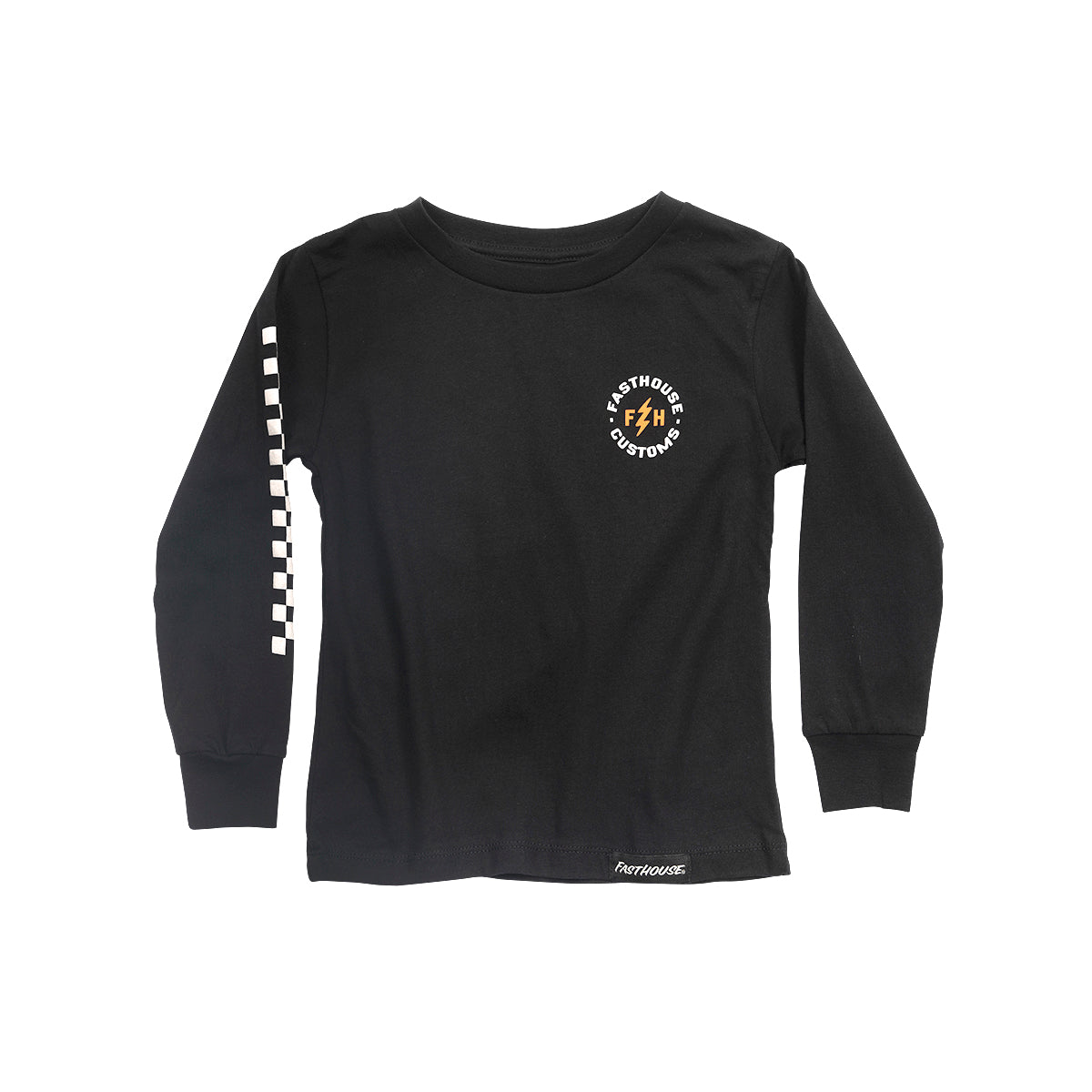 Easy Rider Toddler Long Sleeve Tee - Black