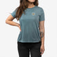 Easy Rider Women's Tee - Heather Slate