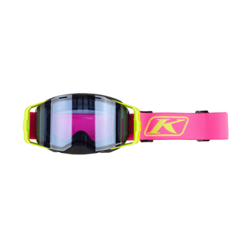 Klim Focus Edge Goggle Knockout Pink/Blue Tint