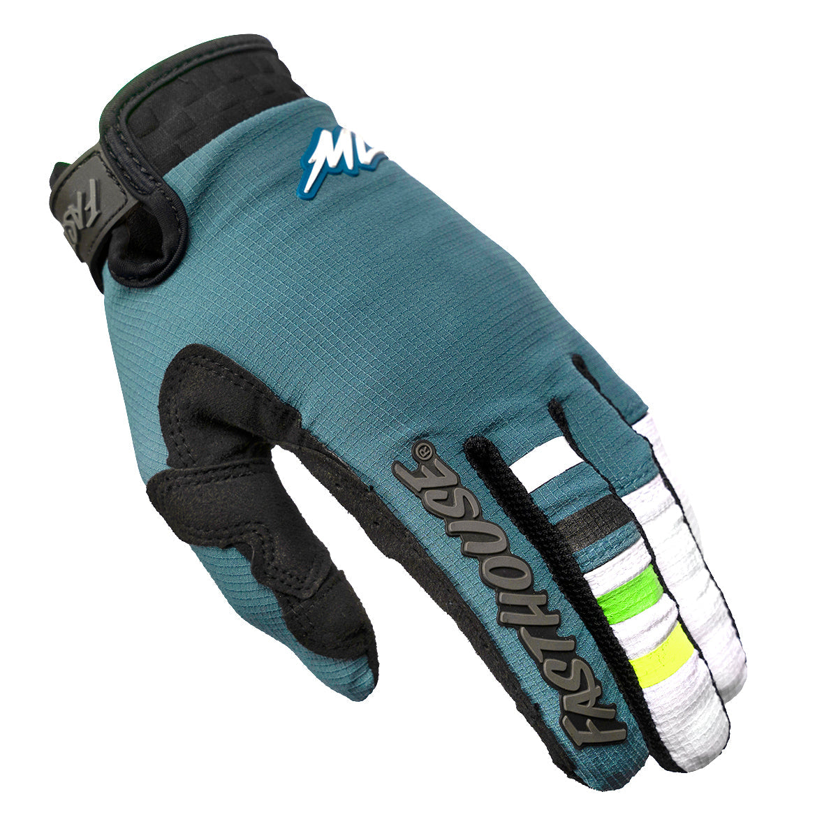 Fasthouse Elrod Evoke Glove Indigo/White - M