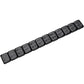 Motion Pro Wheel Weights - Adhesive Stick-On - Black - 1/4 oz - 72 Pack 08-0455
