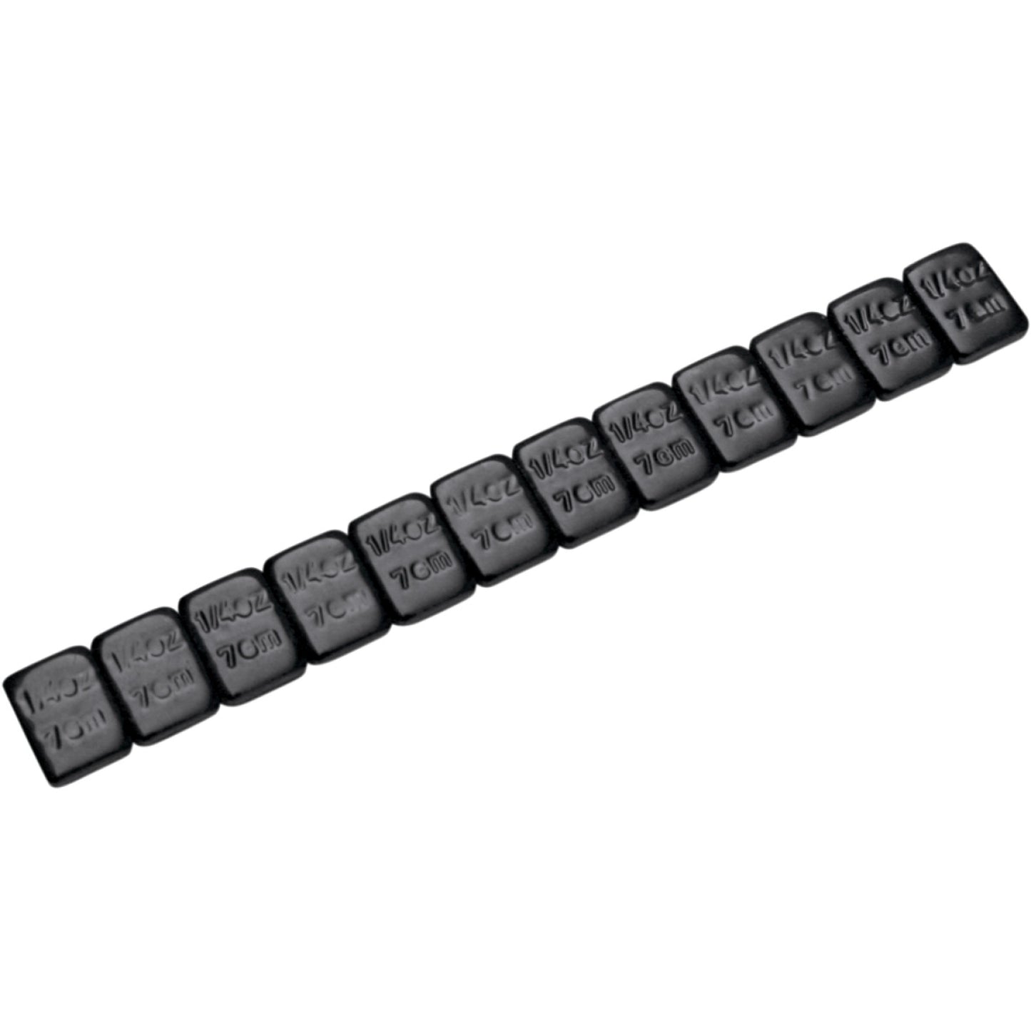 Motion Pro Wheel Weights - Adhesive Stick-On - Black - 1/4 oz - 72 Pack 08-0455