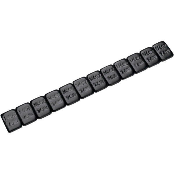 Motion Pro Wheel Weights - Adhesive Stick-On - Black - 1/4 oz - 72 Pack 08-0455