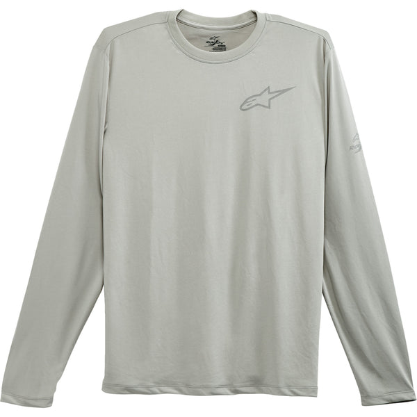Alpinestars Pursue Performance Long-Sleeve T-Shirt - Silver - XL 1232-71000-19XL
